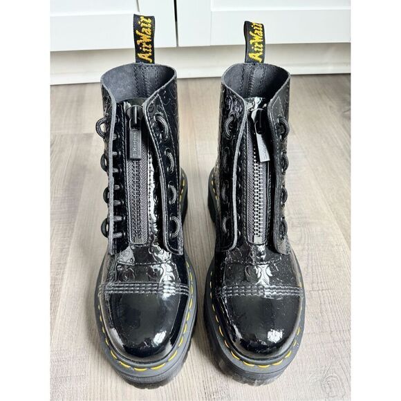 Dr. Martens Sinclair Black Boots NEW Women’s Size 7 - Picture 7 of 14